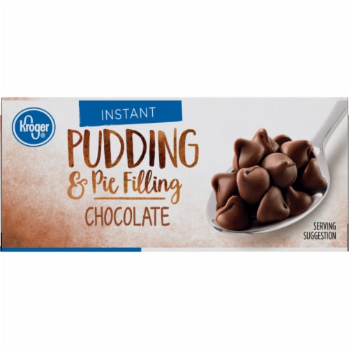 Kroger® Chocolate Instant Pudding & Pie Filling Perspective: top