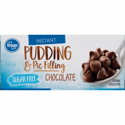 Kroger® Instant Sugar Free Chocolate Pudding & Pie Filling Perspective: top