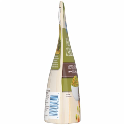 Kroger® Meal Ready Sides Frozen Peas & Carrots Perspective: top