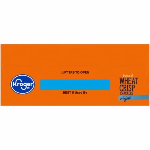Kroger® Original Baked Wheat Crisp Crackers Perspective: top
