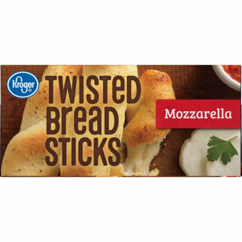 Kroger® Mozzarella Twisted Bread Sticks Perspective: top
