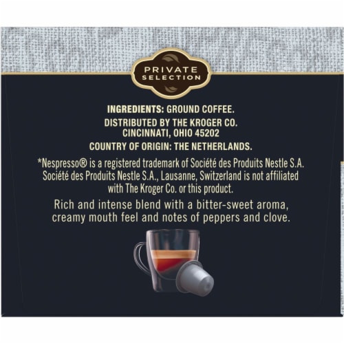 Private Selection™ Ristretto Espresso Capsules Perspective: top