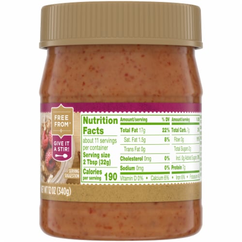 Simple Truth® Almond Butter Crunchy Perspective: top