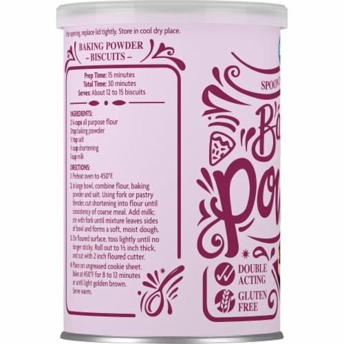 Kroger® Baking Powder Perspective: top