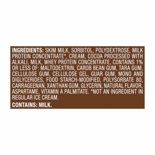 Kroger® No Sugar Added Low Fat Fudge Bars Perspective: top