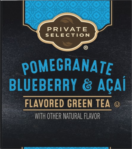 Private Selection™ Pomegranate Blueberry & Acai Green Tea Bags Perspective: top