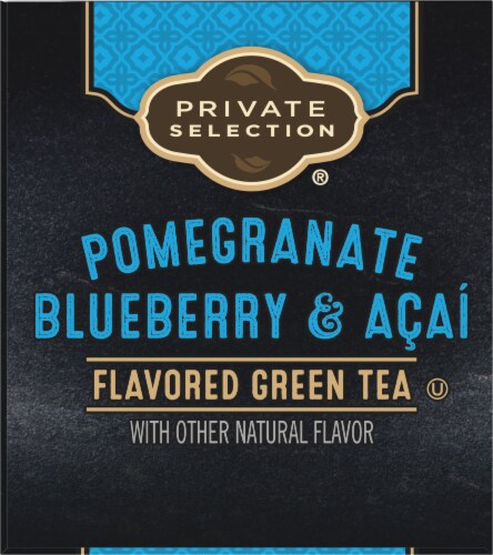 Private Selection™ Pomegranate Blueberry & Acai Green Tea Bags Perspective: top