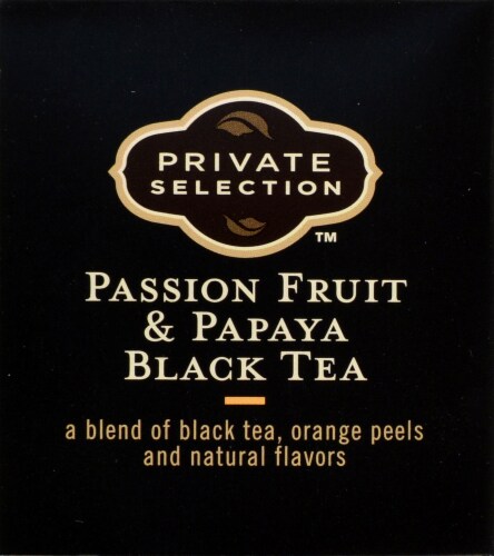 Private Selection™ Passion Fruit & Papaya Black Tea Perspective: top