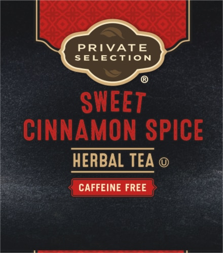 Private Selection® Caffeine Free Sweet Cinnamon Spice Herbal Tea Bags Perspective: top