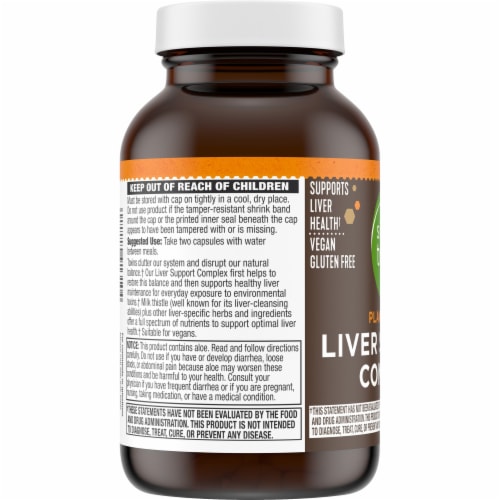 Simple Truth™ Plant Based Liver Support Complex Capsules Perspective: top