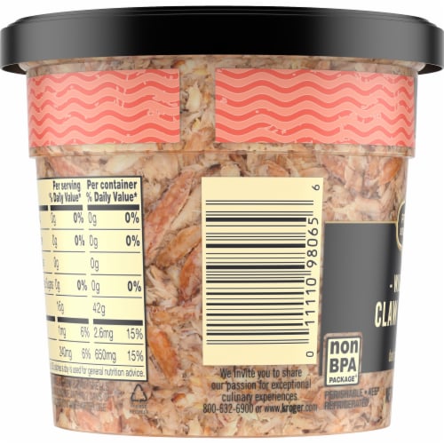 Private Selection® Wild Caught Claw Crabmeat Perspective: top