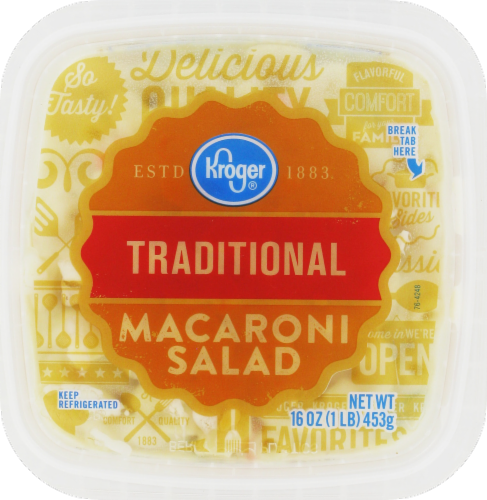 Kroger® Traditional Macaroni Salad Perspective: top