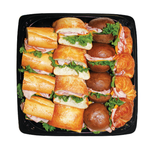 Deli Medium Assorted Sandwich Tray Perspective: top
