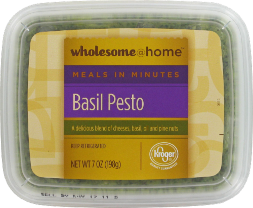 Wholesome@home Basil Pesto Sauce Perspective: top