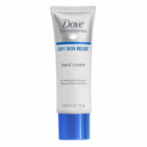 Dove DermaSeries Dry Skin Relief Replenishing Hand Cream Perspective: top