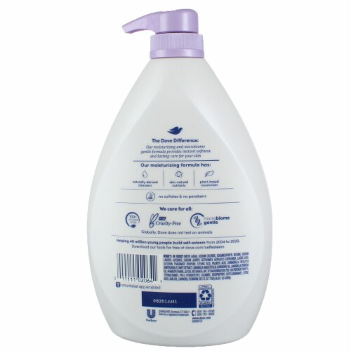 Dove Relaxing Nourishing Body Wash Lavender Oil Chamomile 34