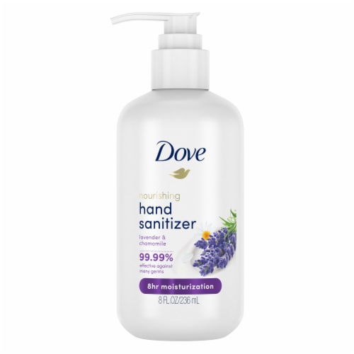 Dove Lavender and Chamomile Hand Sanitizer Perspective: top