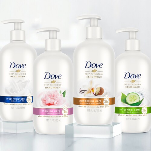 Dove Deep Moisture Hand Wash Perspective: top