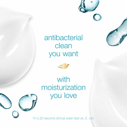 Dove Care & Protect Antibacterial Hand Wash Perspective: top