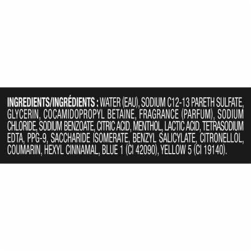AXE Cool Ocean Men's Body Wash Clean Fresh Scent With 100% Plant-Based Moisturizers Perspective: top