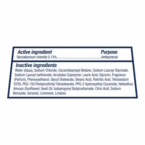 Dove Care & Protect Antibacterial Body Wash with Pump Perspective: top