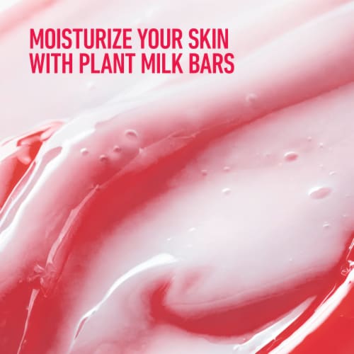 Dove Plant Milk Cleansing Bar Soap Oat Milk & Berry Brulee Moisture Marvel Perspective: top