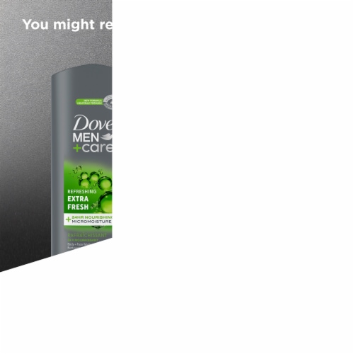 Dove Refreshing Extra Fresh Body and Face Wash Perspective: top