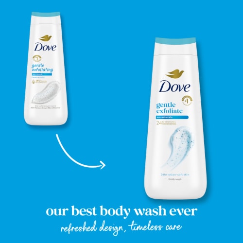 Dove Gentle Exfoliate with Sea Minerals Body Wash Perspective: top