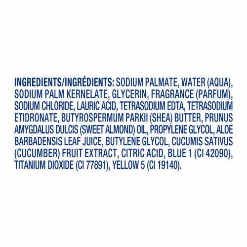 Lever 2000 Aloe & Cucumber Bar Soap Perspective: top