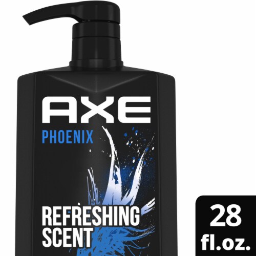 AXE Phoenix Clean + Cool Body Wash Perspective: top