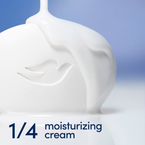 Dove Original Gentle Moisturizing Cream Beauty Bar Soap Perspective: top