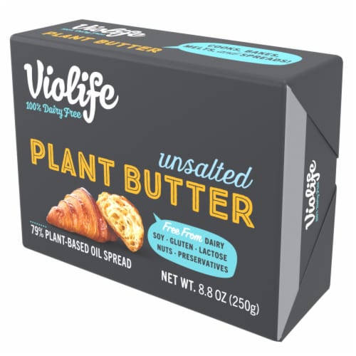Violife Dairy Free Unsalted Plant Butter Perspective: top