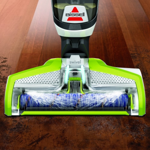 Bissell® CrossWave® Green & Black All-in-One Multi-Surface Wet Dry Vacuum Perspective: top