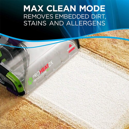 BISSELL ProHeat 2X Revolution Pet Pro Deep Cleaner Perspective: top