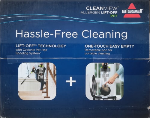 Bissell® CleanView® Allergen Lift-Off® Pet Vacuum Perspective: top