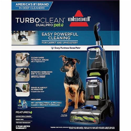 Bissell TurboClean DualPro Pet Carpet Cleaner 3067, null Kroger