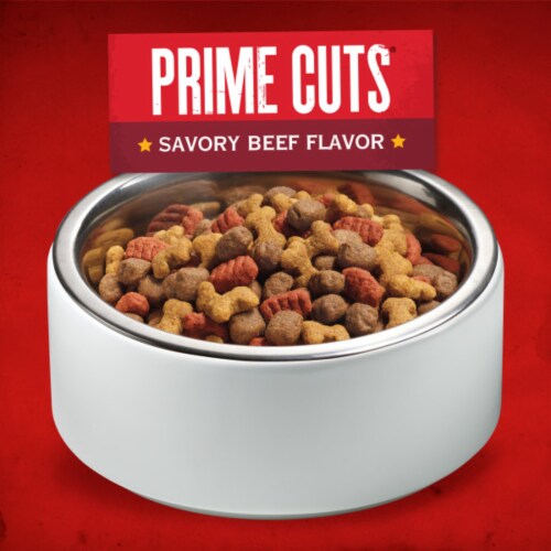 Purina® ALPO® Prime Cuts® Savory Beef Flavor Dry Dog Food Perspective: top