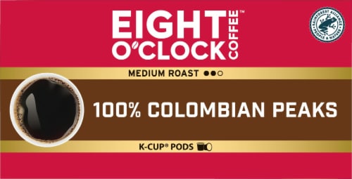 Eight O'Clock Coffee™ 100% Colombian Peaks Medium Roast K-Cup® Coffee Pods Perspective: top