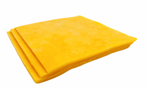 Roundy's® Sharp Cheddar Sliced Cheese Perspective: top