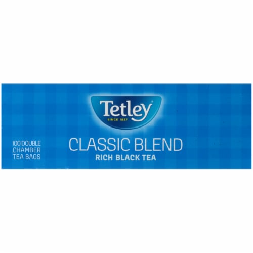 Tetley® Classic Blend Rich Black Tea Bags Perspective: top