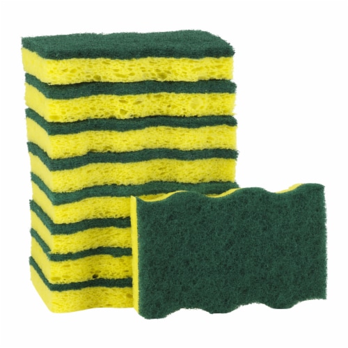 Dawn Heavy Duty Scrubber Sponges Perspective: top
