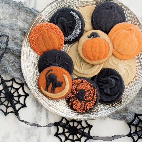 Nordic Ware Halloween Cookie Stamps - Silver, 1 - Jay C Food Stores