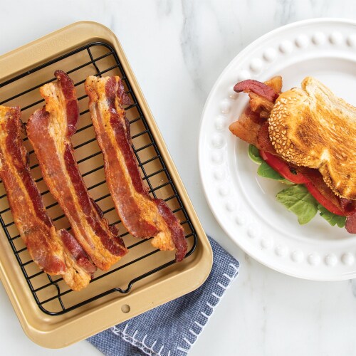Nordic Ware 42210CD 10 L x 0.75 W x 7 H Broiler Set Perspective: top