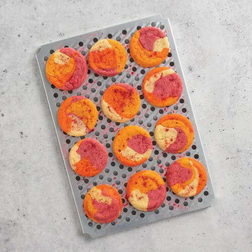 Nordic Ware Half Sheet with Multi-Purpose Oven & Cooking Rack Perspective: top