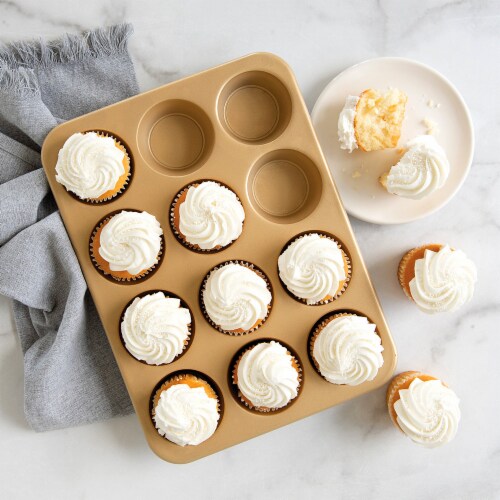 Nordic Ware Non-Stick Muffin Pan Perspective: top