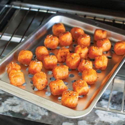 Nordic Ware® Naturals Compact Ovenware Crisping Sheet Perspective: top