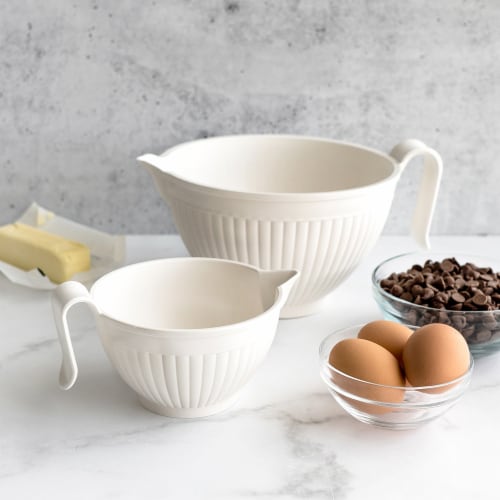 Nordic Ware Micro Mix & Melt - White Perspective: top