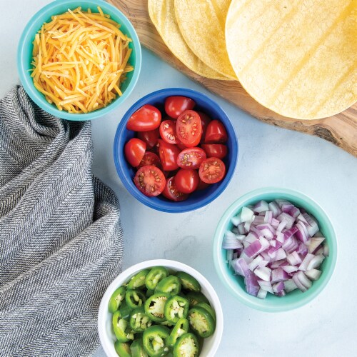 Nordic Ware Prep & Serve Mini Bowl Set Perspective: top