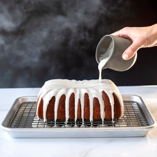 Nordic Ware® Classic Fluted Loaf Pan Perspective: top