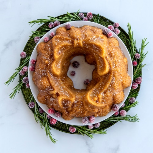 Nordic Ware Holiday Wreath Bundt Pan 1 ct Smith s Food and Drug